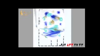 فیلم آموزش طراحی ناخن مدل ابر و باد + شابلون ناخن