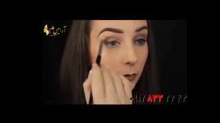 فیلم آموزش ساده و  راحت آرایش چشم  در خانه