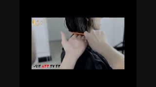 فیلم آموزش کوتاه کردن مو حرفه ای مدل کرنلی