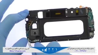 تعمیر اسکرین، جداسازی قطعات و مونتاژ مجدد قطعات سامسونگ گلکسی A8
