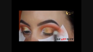 کلیپ آموزش آرایش چشم شاینی + میکاپ براق چشم