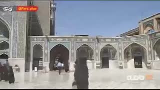 تایم‌لپس دیدنی از زیارت حضرت علی بن موسی الرضا(ع)