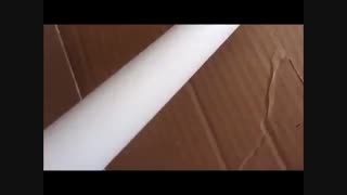 تبدیل لوله pvc به چوب !!! ساده و راحت بدون ابزار خاص