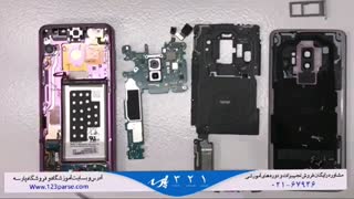 آموزش تعویض سوکت شارژر گوشی سامسونگ S9 Plus