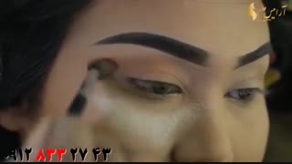 کلیپ  خودآرایی + آموزش میکاپ عروس هندی