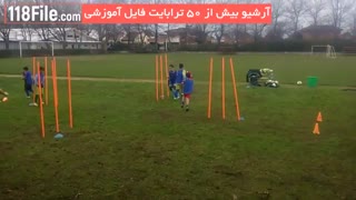 تمرین هماهنگی بدن در فوتبال