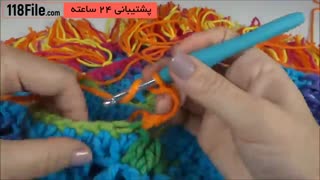 آموزش بافت پانچو - مرحله به مرحله