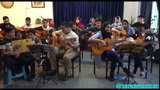 تمرین گیتار هنرجویان