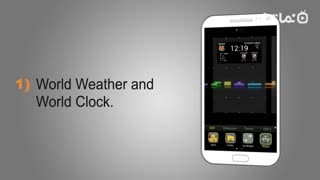World Weather Clock Widget