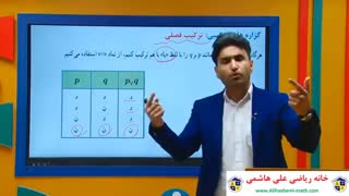 تدریس کتاب رسی ریاضی یازدهم انسانی از علی هاشمی