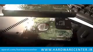 آموزش تعویض هارد  لپ تاپ دل