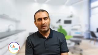 کاشت ایمپلنت دندان - فیلم رضایتمندی بیمار جناب آقای بابایی