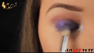 کلیپ آموزش زیرسازی آرایش چشم + میکاپ  چشم