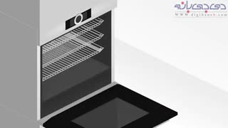 پخش هوای داغ در فر توکار بوش CMG633BW1