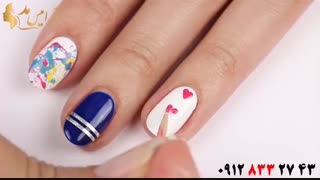 فیلم آموزش تکنیک های طراحی ناخن + دیزاین فانتزی ناخن