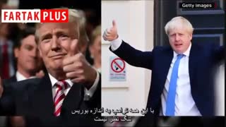 سی‌ان‌ان هم به موهای بوریس جانسون و ترامپ گیر داد!