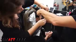 کلیپ آموزش تکنیک های جدید هایلایت مو