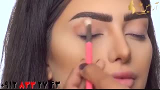 کلیپ آموزش گام به گام آرایش لایت دخترانه