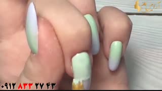 فیلم آموزش پاکسازی طراحی ناخن + لاک ناخن سایه روشن