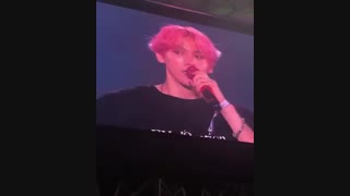 صحبتای پایانی بکهیون تو کنسرت امشب با اکسو الا 