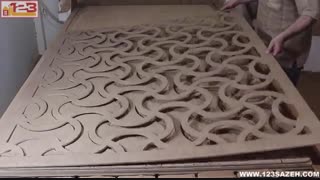 تولید تایل سی ان سی ام دی اف