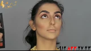 فیلم آموزش کامل آرایش دخترانه به سبک هندی