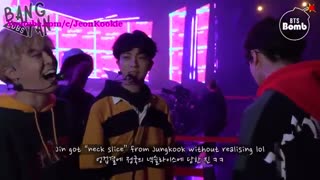BTS.FUNNY. وقتی جونگکوک هیونگ هاش رو میخندونه...