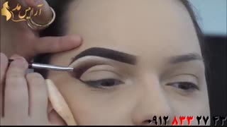 فیلم آموزش کشیدن جدیدترین مدل سایه چشم  ترکیبی