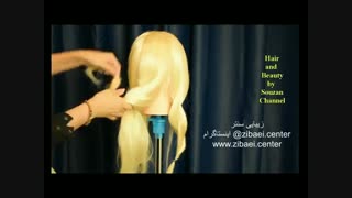 آموزش کامل شینیون ساده مرحله به مرحله در کانال زیبایی سنتر