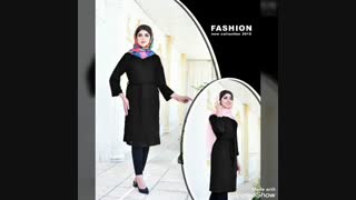 تولید و پخش مانتو  نخی مشکی( تلگرام : tehranmantocom@)