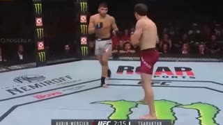 مبارزه آرمن ساروکیان با اولیور اوبن مرسیر در مسابقات یو اف سی 240