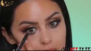 فیلم آموزش خود آرایی زیبا چشم و ابرو + میکاپ روزانه