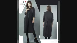 تولیدی مانتو تابستنی مشکی/پخش مانتو( تلگرام : tehranmantocom@)