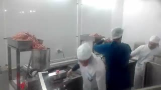 کباب زن، کباب گیر، کباب میکر، کوبیده زن صنعتی، kebab skewer و کباب ساز اطلس ماشین با سیستم آب گرم و قالب استیل