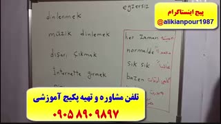 آموزش 100 % تضمینی زبان ترکی استانبولی با استاد 10 زبانه علی کیانپور