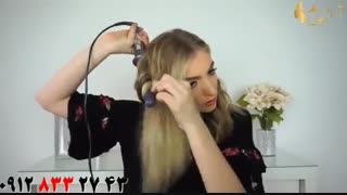 کلیپ آموزش خودآرایی مو با بابلیس + فر مو اینستا