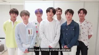 پیام بی تی اس برای اکران فیلم "Bring the soul:The movie" که قرار است از ۷ آگوست به روی پرده ی سینماها بیاید