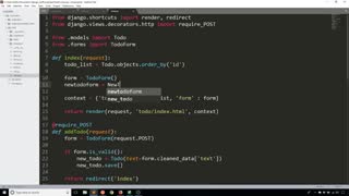 Creating Forms From Models in Django With ModelForm