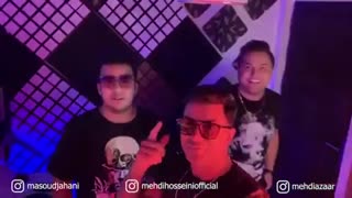 آهنگ جدید مهدی آذر رنگ چشمات عجیبن
