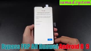 روش جدید حذف Frp گوگل اکانت هواوی Jkm-lx1 Y9.2019