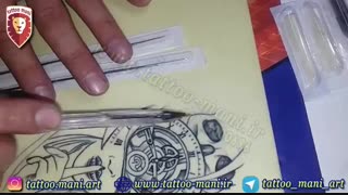 آموزش تاتو سه بعدی در mani-art.ir جلسه اول: معرفی دستگاه تاتو