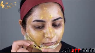 فیلم اصلاح مو زائد صورت بدون درد با موم شیر و عسل