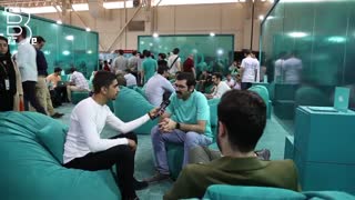 مصاحبه تیم روبه آی تی با غرفه ابروان