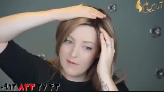 کلیپ آموزش خودآرایی مو با کلاه گیس