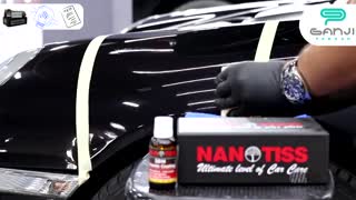 آموزش اجرای پوشش نانو سرامیک 10H نانوتیس مخصوص بدنه خودرو-گنجی پخش