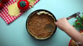 کیک چیزبرگری با سیب‌زمینی !!