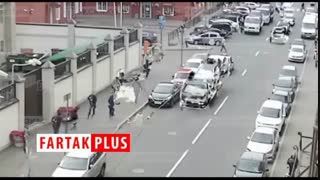 راننده متخلفی که خودروی پلیس را دزدید