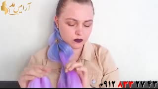 کلیپ بافت مو مدل گیسو کمند + اکستنشن رنگ فانتزی مو