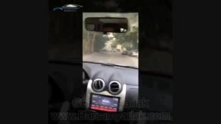 renault sandero نصب ضربه گیر برسام بر روی ساندرو