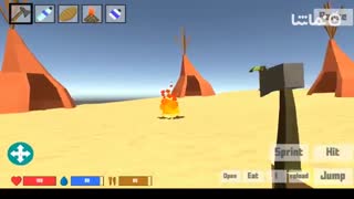 Pixel Block Survival Craft